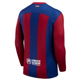 FC Barcelona Lasten Koti 2023-24 - Jalkapallo Pelipaidat (L/S)